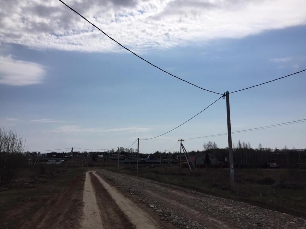 Произведена электрификация оставшихся трех улиц в посёлке "Костинский лес"