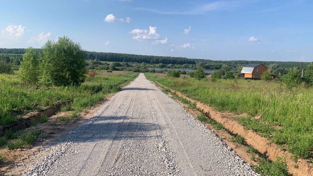 В поселке «Рыболово парк- 4 этап» закончено строительство дороги еще на одной улице.