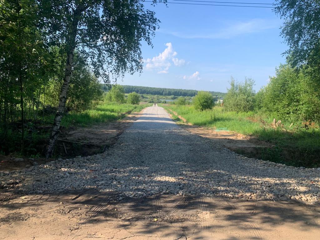 В поселке «Рыболово парк- 4 этап» закончено строительство дороги еще на одной улице.