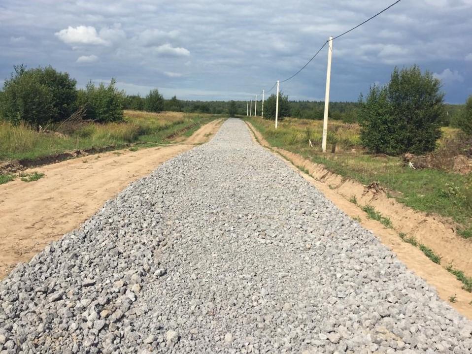 В КП «Костин лес» произведено строительство двух новых дорог 