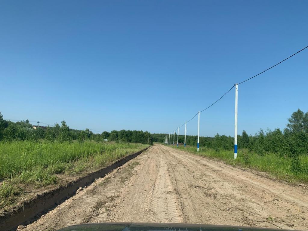 В поселке «Костинский лес» начаты работы по подготовке к строительству дорог.