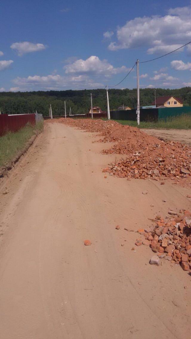 Началось строительство дороги к КП «Костинский лес»