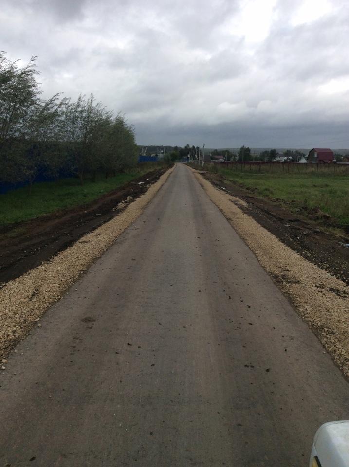 Завершен ремонт дороги к поселку «Костинский лес»