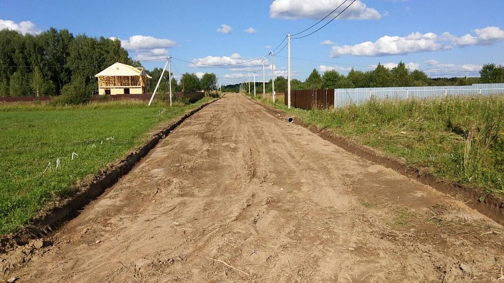 Началось строительство дорог в КП «Костинский лес»