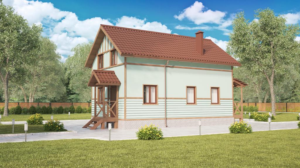 Компания МС21 приступила к строительству каркасного дома в КП «Озерный»