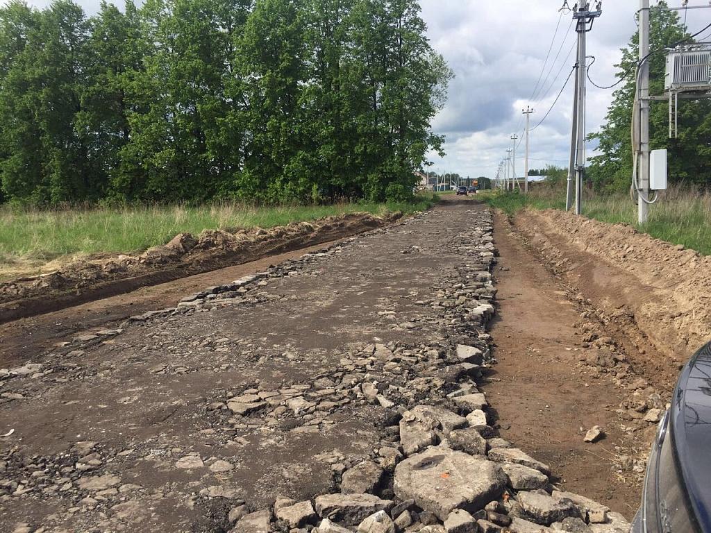 В первом этапе КП «Раменские дали» завершается строительство дорог