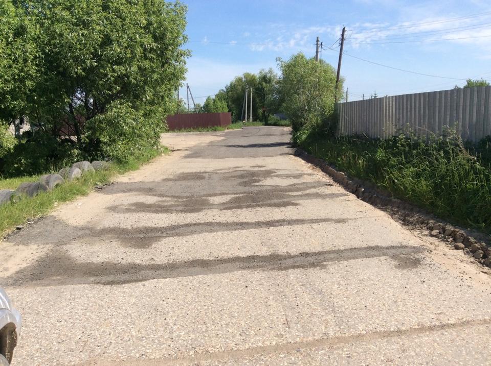 Произведен генеральный ремонт дороги от трассы М5 до поворота к коттеджному поселку "Озерный"