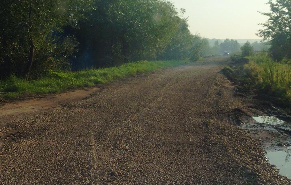Капитальный ремонт дороги к поселку «Костинский лес»