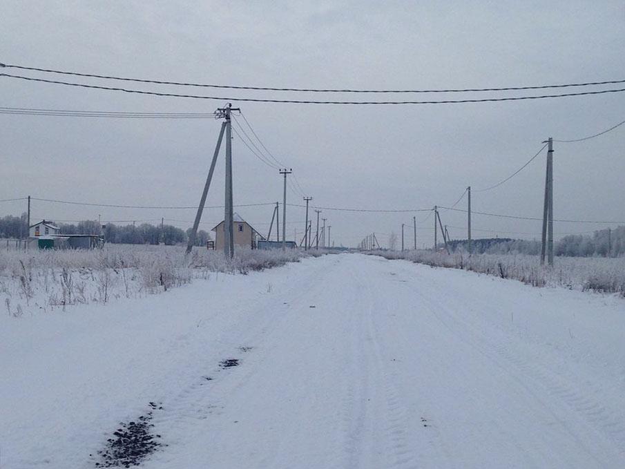 Дороги в поселке «Озерный» очищены от снега